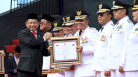 Peringatan Hari Otda ke-27, Makassar Raih Penghargaan Penyelenggara Pemerintahan Terbaik