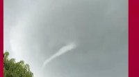 VIDEO: Penampakan Angin Puting Beliung di Langit Pinrang