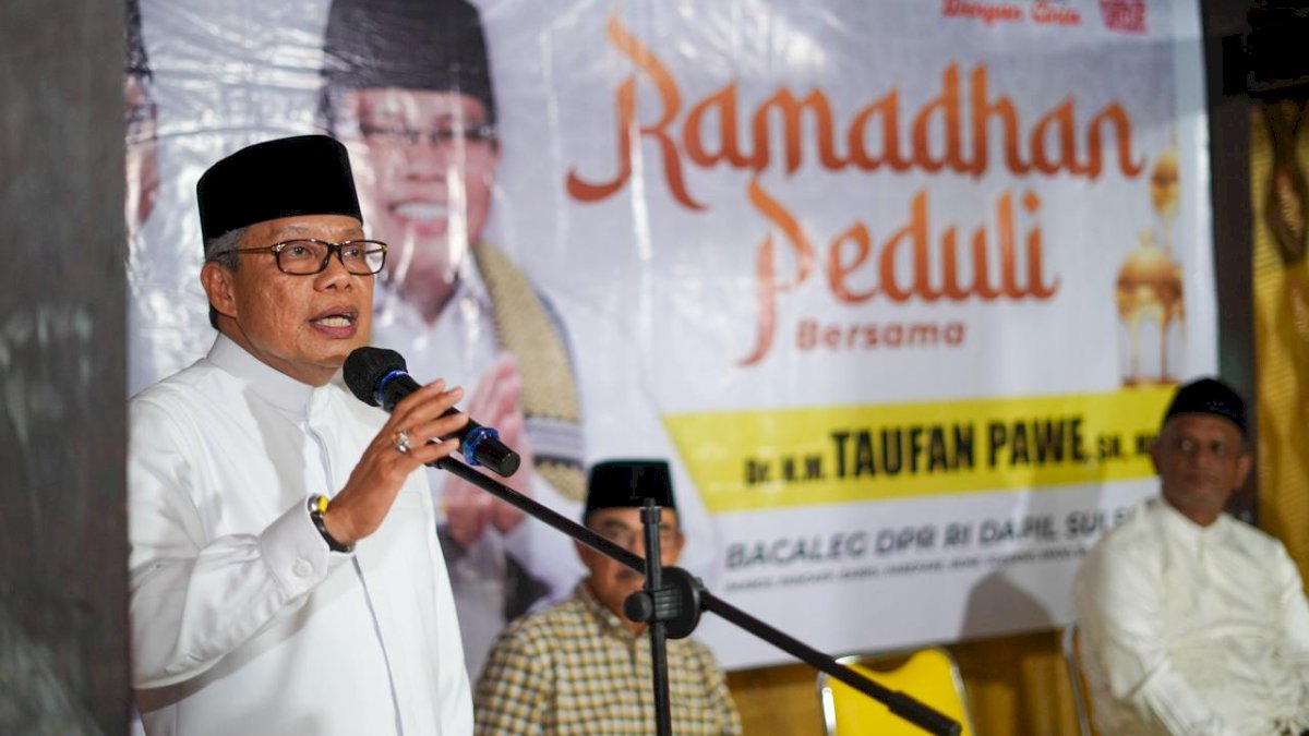 Ketua Golkar Sulsel Taufan Pawe Sisir 4 Kabupaten Sosialisasi Airlangga Presiden