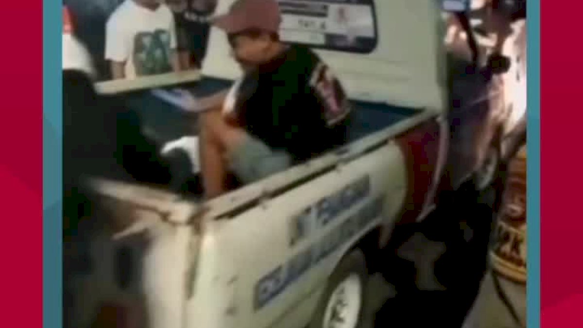 VIDEO: Kecelakaan di Jalan Antang Makassar, Seorang Pengendara Motor Tewas Ditempat