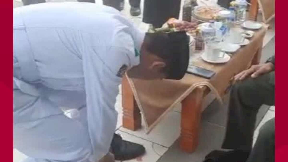 VIDEO: Sepatu Nyaris Copot, Anggota Paskibra di Jeneponto Langsung Diberi Sepatu Oleh Dandim