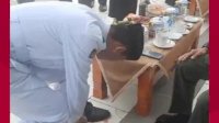 VIDEO: Sepatu Nyaris Copot, Anggota Paskibra di Jeneponto Langsung Diberi Sepatu Oleh Dandim