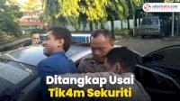 VIDEO: Mantan Pemain PSM Makassar Ditangkap Usai Tikam Sekuriti