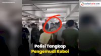 VIDEO: Polisi Tangkap Pengemudi Koboi Berpelat Dinas Polri
