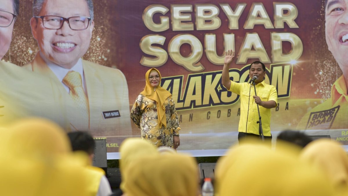 Rahman Pina Kenalkan Lies NA Sebagai Caleg Senayan ke Ratusan Warga Makassa