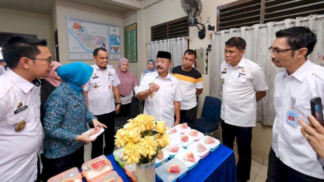 Wakil Bupati Gowa Abd Rauf Malaganni saat meninjau DASHAT di Kecamatan Somba Opu (dokumen: istimewa)