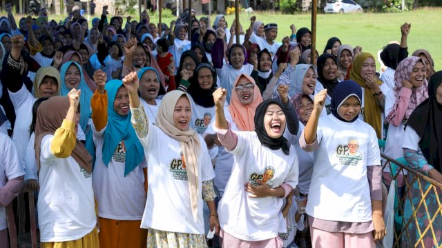 Gerakang Passeddingeng masyarakat Bone dukung Ganjar gelar halalbihalal (dokumen: istimewa)