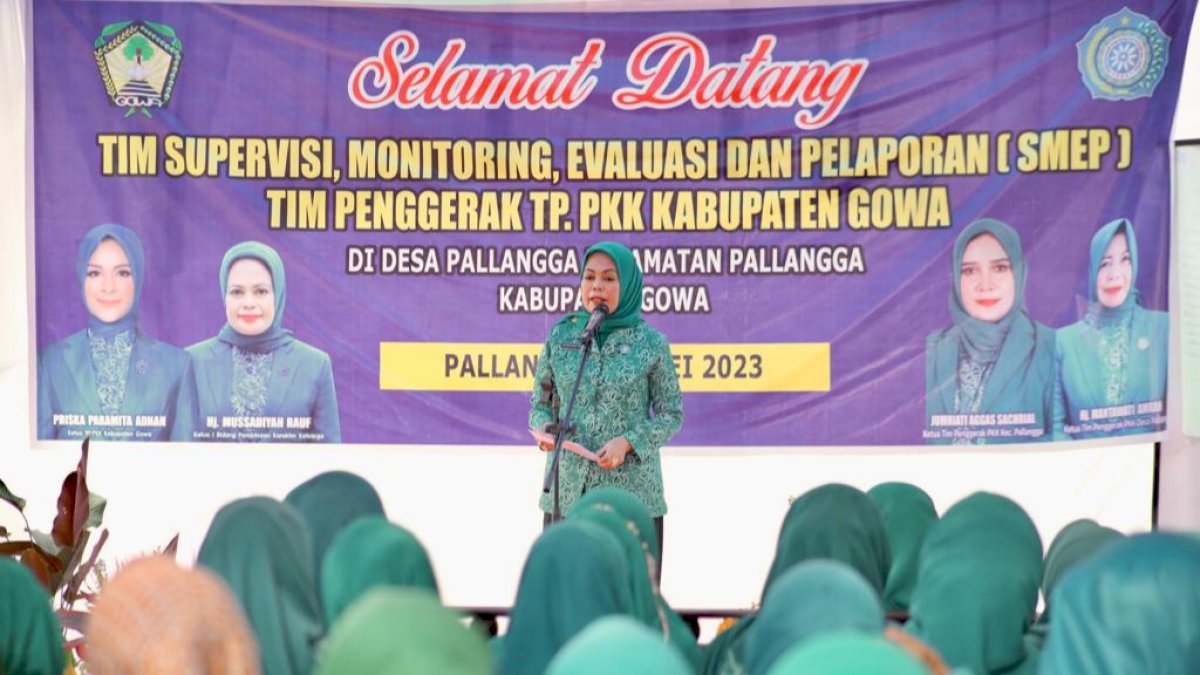 PKK Kecamatan Pallangga Mudahkan Kontrol Tumbuh Kembang Anak Melalui Inovasi Upa’ma’