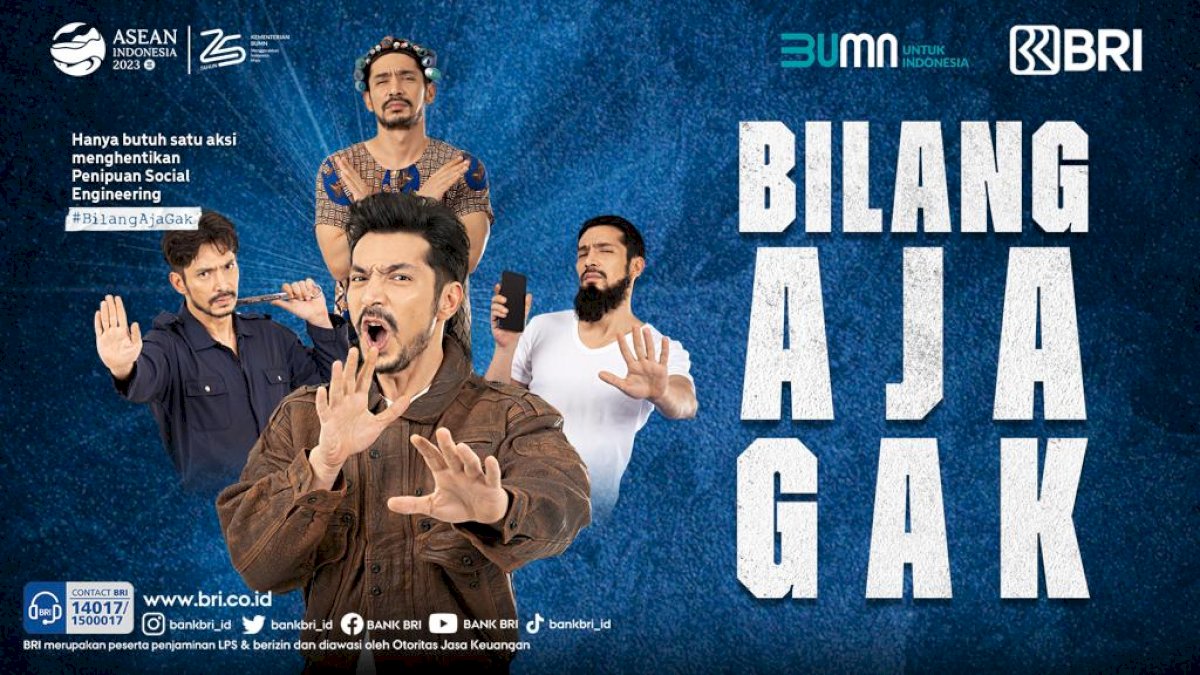Perangi Social Engineering, BRI Ajak Masyarakat Tegas “BilangAjaGak”