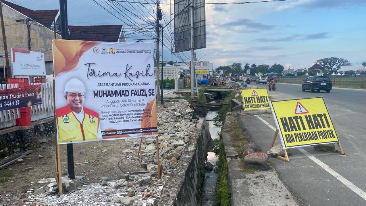 Muhammad Fauzi Beri Perhatian Khusus Terhadap Jalan Trans Luwu-Luwu Timur