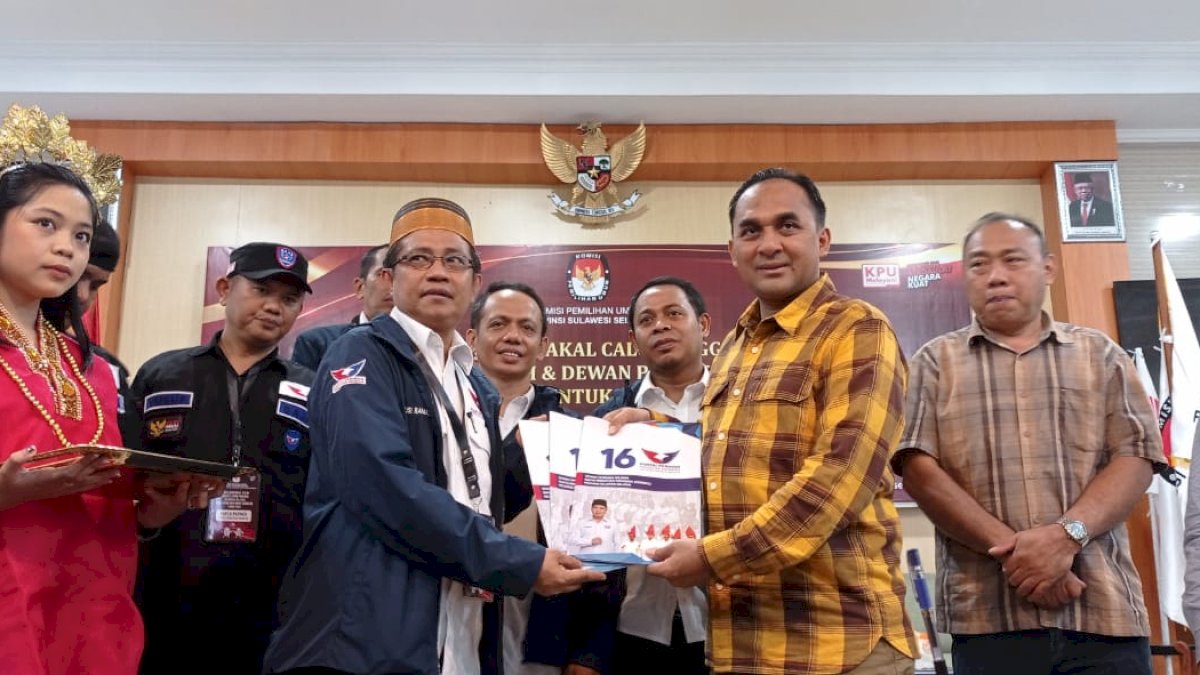 85 Bacaleg Perindo Sulsel Resmi Terdaftar di KPU