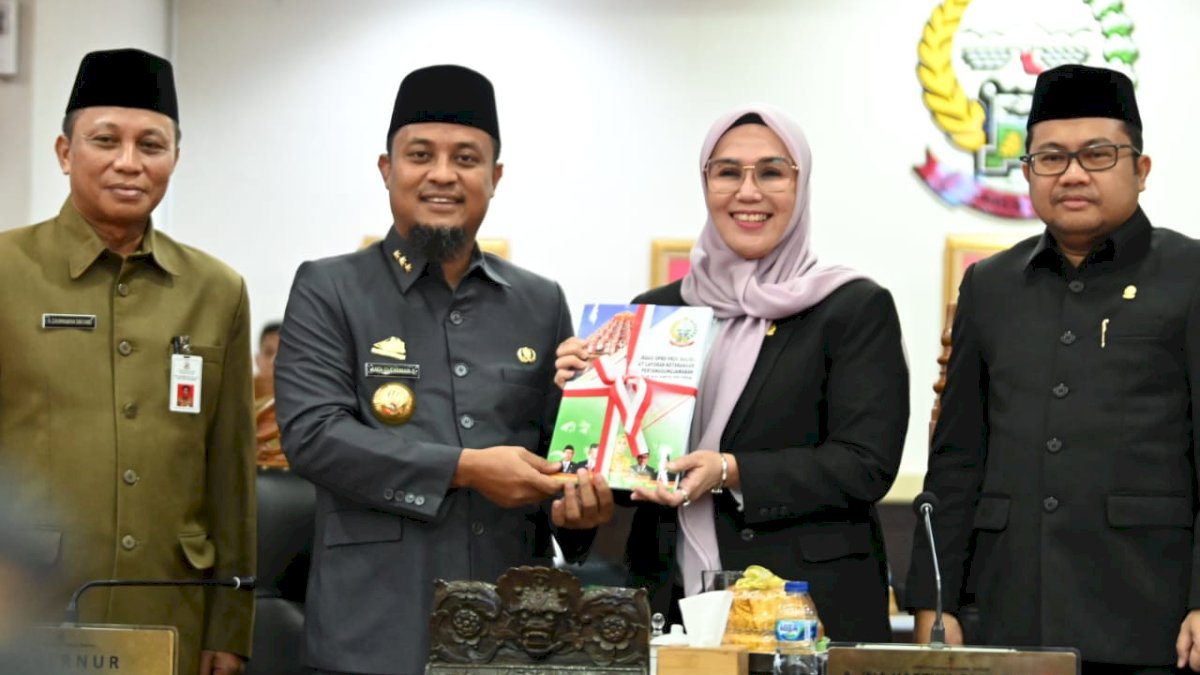 Rekomendasi DPRD Sulsel Terhadap LKPJ Gubernur, Mulai Dana Pilgub 2024 Hingga Lahan Bermasalah di CPI