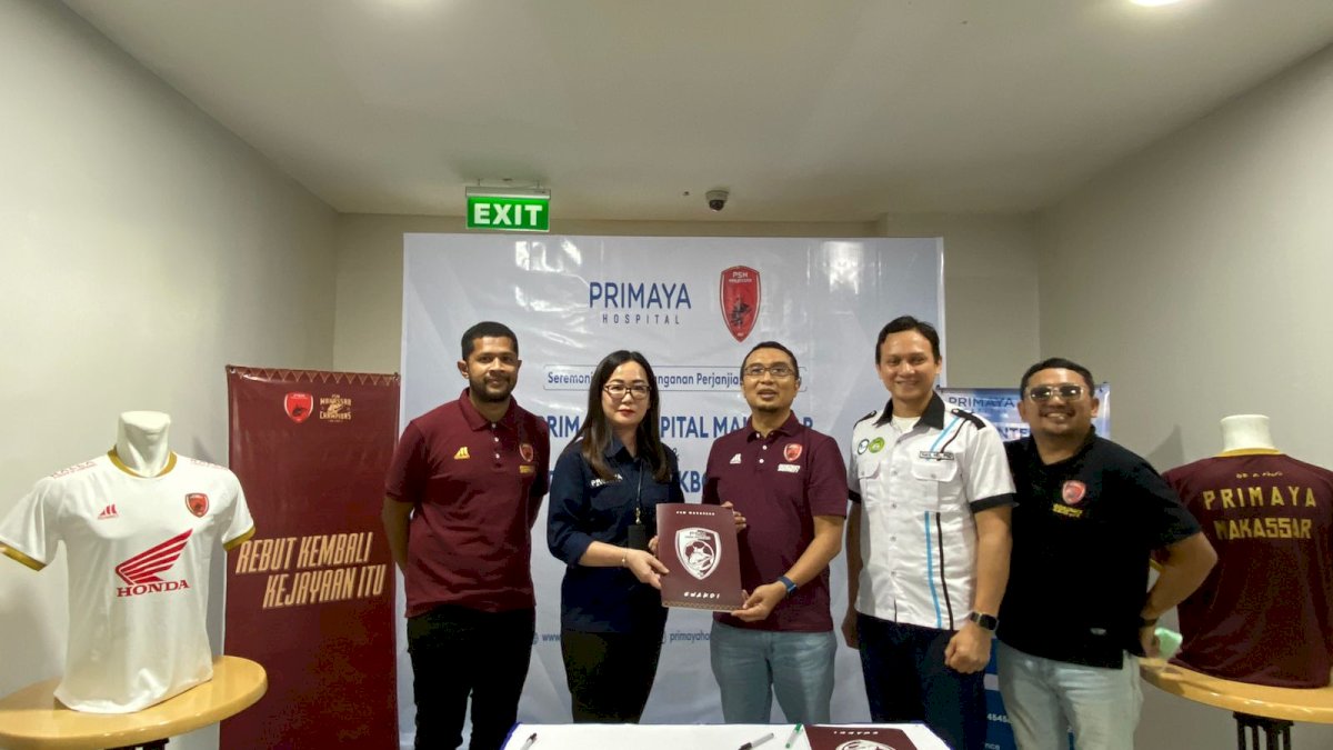 PSM Makassar Gandeng Primaya Hospital Sebagai Medical Partner di Liga 1 2023/2024