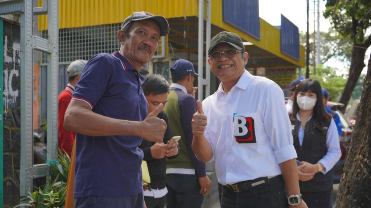 Direksi Perumda Air Minum Kota Makassar Sapa Pelanggan Sosialisasikan Pembayaran Tagihan Air Secara Online