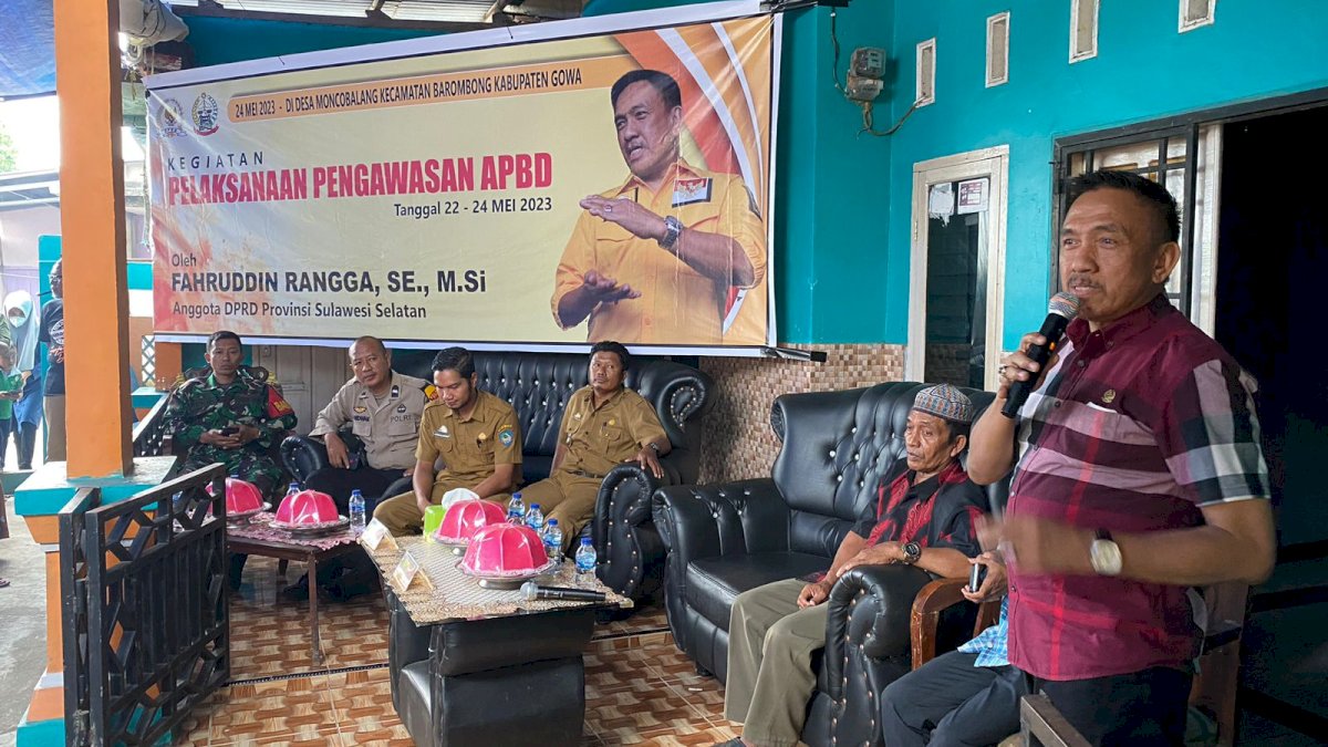 Rangga Lanjut Awasi APBD di Dapilnya, Pastikan Tepat Sasaran