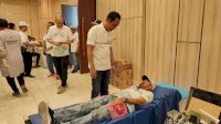 Insan Pegadaian Makassar Donor Darah Bantu Cukupi Stok Darah PMI