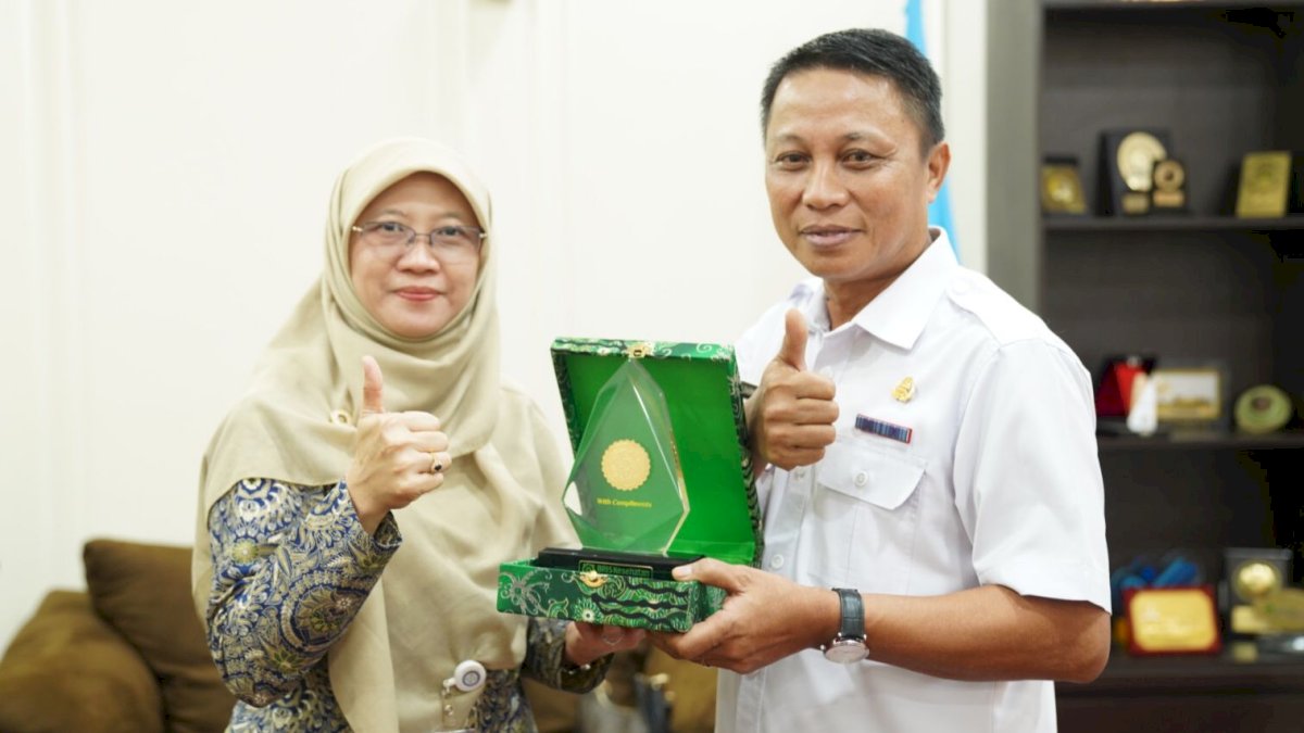 Pejabat Baru BPJS Kesehatan Wilayah IX Temui PJ Sekda Darmawan Bintang