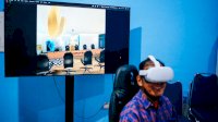 Siap Wujudkan Makassar Kota Metaverse, Diskominfo Mulai Uji Coba Meeting Lewat VR