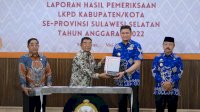 Pemkab Gowa Kembali Raih WTP ke-11 Kalinya dari BPK RI Sulsel