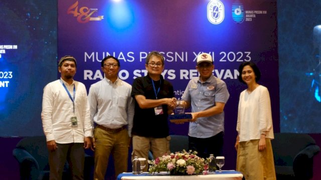 PT Nuon Digital Indonesia melalui Langit Musik menghadiri Musyawarah Nasional (Munas) Persatuan Radio Siaran Swasta Nasional Indonesia (PRSSNI) XVI 2023 (Foto: Istimewa)