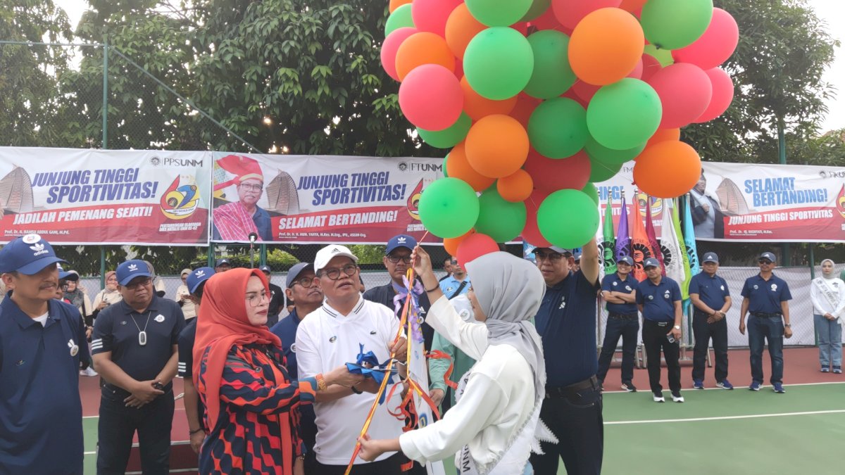 Rektor UNM Prof Husain Syam Resmi Buka Rangkain Dies Natalis ke-62 Tahun
