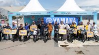 Classy Motor Show Sukses di Mamuju, PT SJAM Serahkan Donasi Motor Praktek ke SMK Binaan