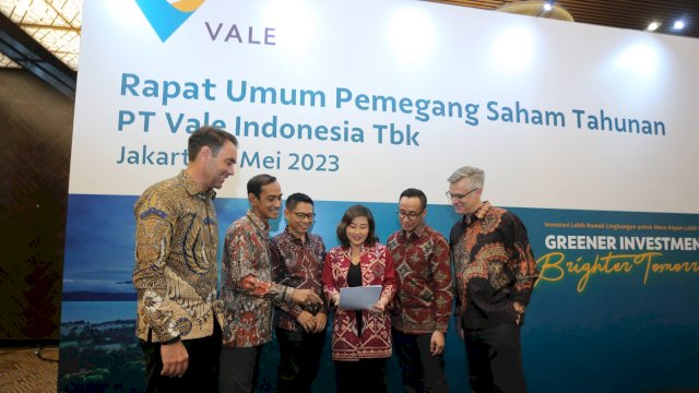 Jajaran BoD usai RUPST PT Vale di Jakarta (dokumen: istimewa)