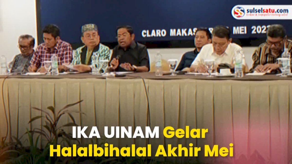 VIDEO: IKA UINAM di Bawah Komando Idrus Marham Gelar Halalbihalal Akhir Mei