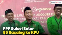 VIDEO: PPP Sulsel Setor 85 Bacaleg ke KPU