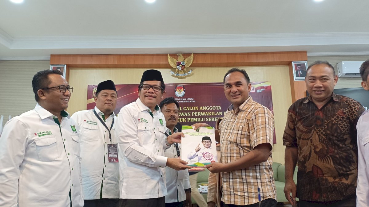85 Bacaleg PKB Sulsel Penuhi Syarat, Azhar Arsyad Target Raih 14 Kursi