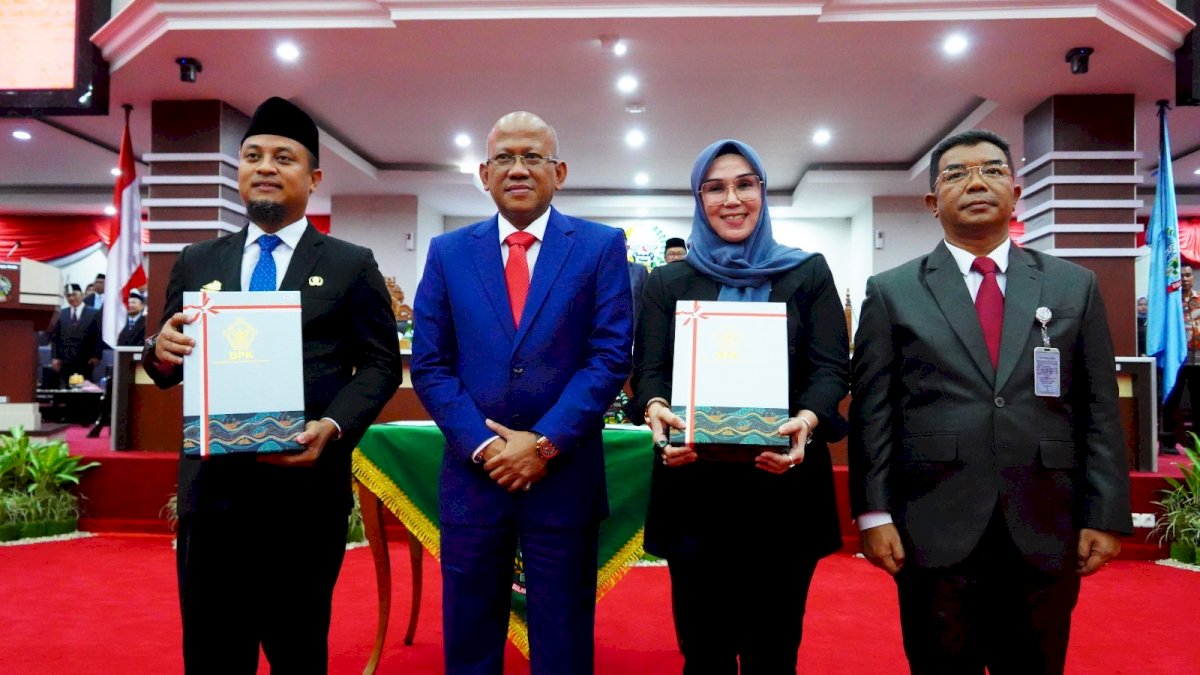 BPK Beri “Hadiah” WTP ke Pemprov Sulsel Jelang Akhir Pemerintahan Andi Sudirman
