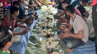 Pererat Hubungan TNI dan Warga, Satgas TMMD Ke-116 di Jeneponto Makan Bersama