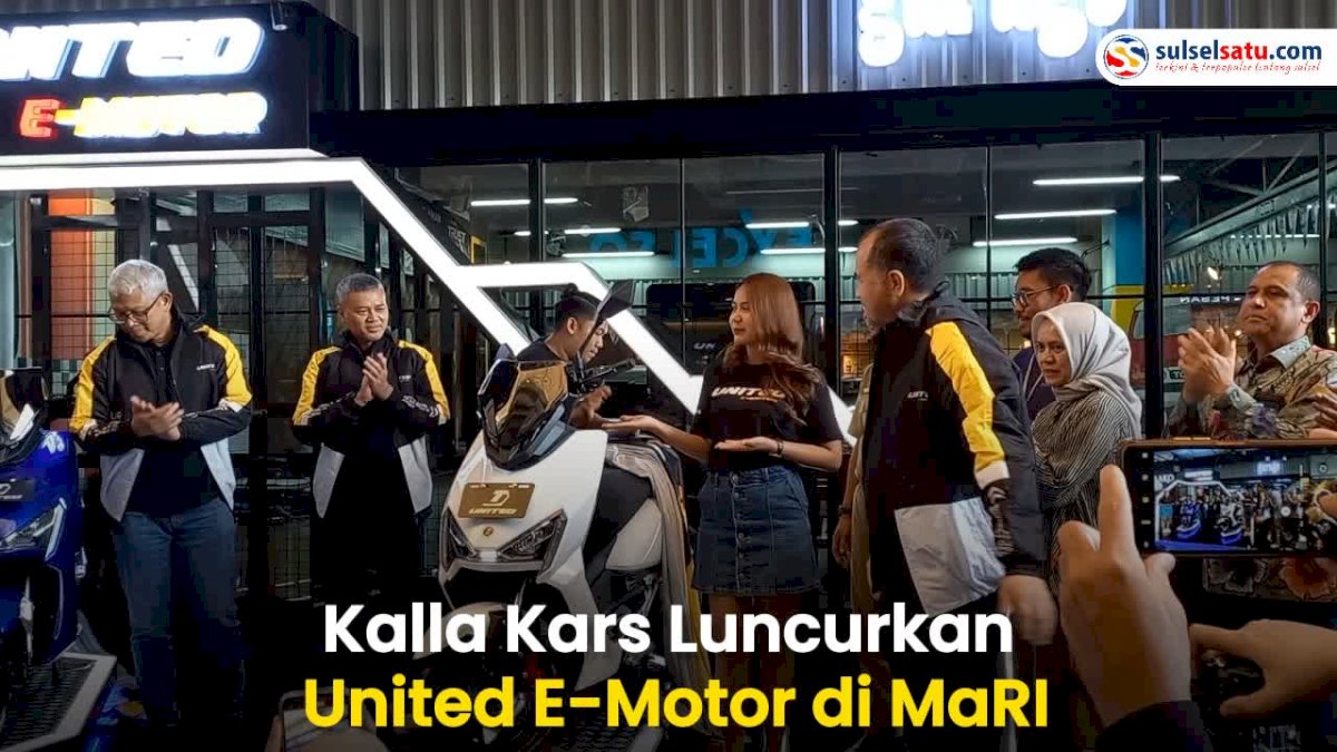 VIDEO:  Kalla Kars Luncurkan United E-Motor di MaRI, Perkenalkan Motor Listrik Buatan Anak Bangsa