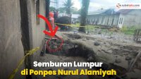 VIDEO: Semburan Lumpur di Ponpes Nurul Alamiyah Mempawah