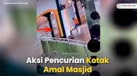 VIDEO: Pencurian Kotak Amal Masjid Nurul Yaqin Maros