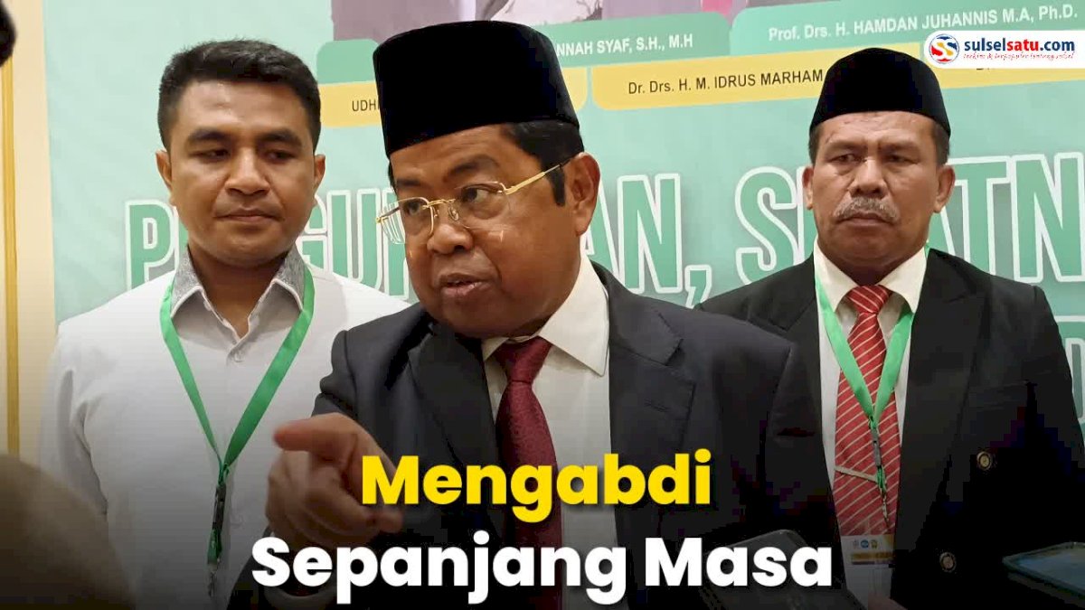 VIDEO: Idrus Marham Teguhkan Komitmen IKA UINAM Mengabdi Sepanjang Masa