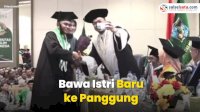 VIDEO: Aksi Wisudawan Bawa Istri Baru ke Panggung dan Cita-citanya Jadi Sorotan