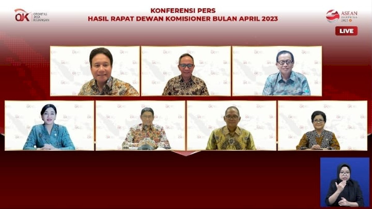OJK Sebut Sektor Jasa Keuangan Indonesia Mampu Bertahan Hadapi Ketidakpastian Global