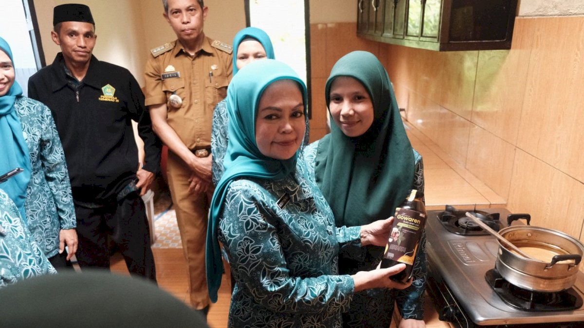 Gowaren dari PKK Bungaya, Inovasi Gula Aren Cair Khas Bissoloro