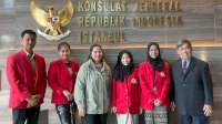 Kontingen Unhas Berkunjung ke KJRI Istanbul Setelah Sukses di Ajang Kompetisi ISIF 2023