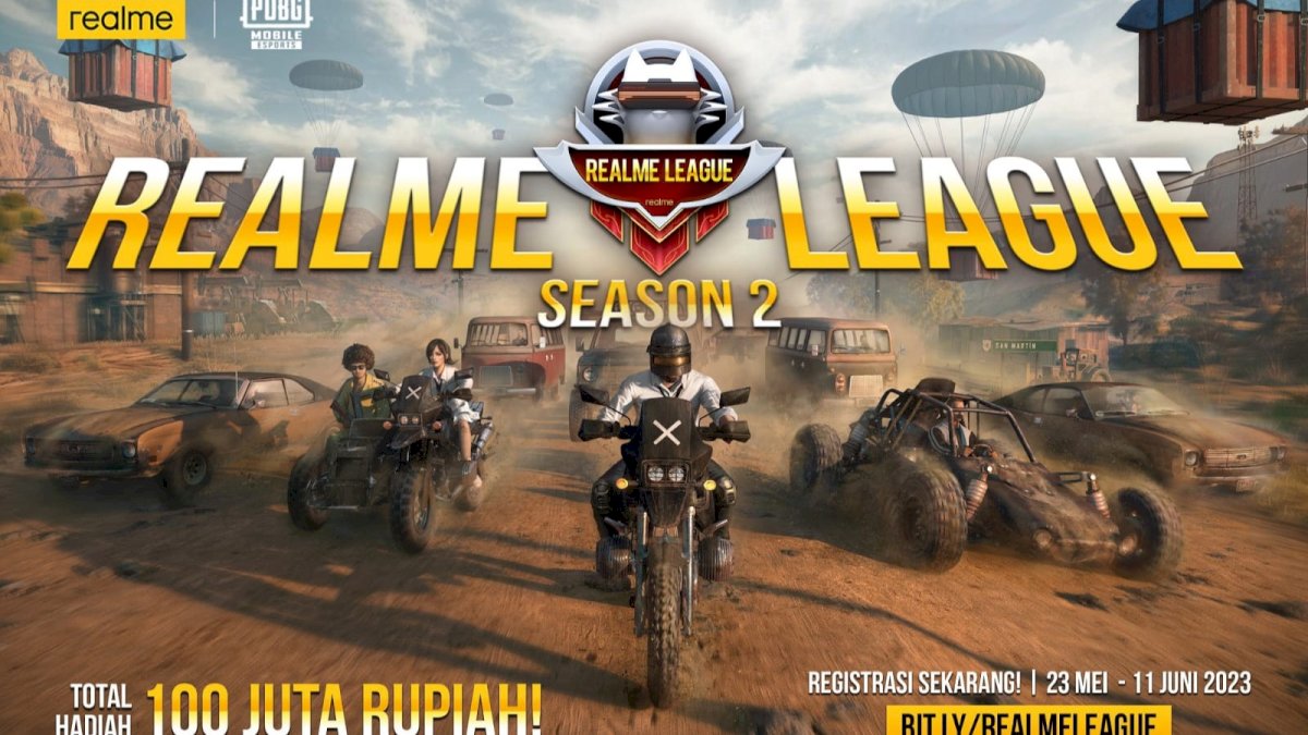 Pendaftaran REALME LEAGUE Season 2 Dibuka, Terbuka untuk Seluruh Anak Muda Indonesia
