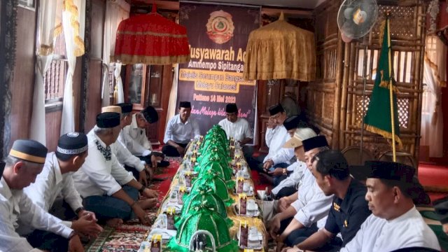 Persiapan deklarasi Majelis Adat Serumpun Bangsawan Melayu Sulawesi di Maros (Foto: Istimewa).