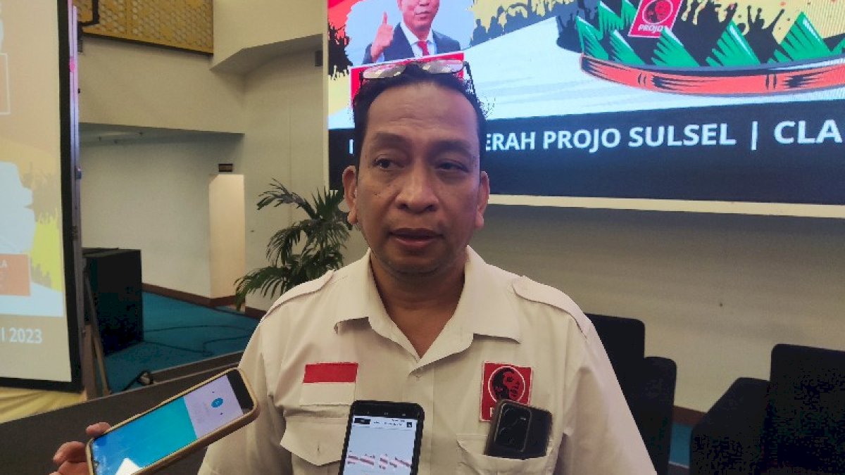 Projo Sulsel Putuskan Dukung Prabowo dan Airlangga di Pilpres 2024