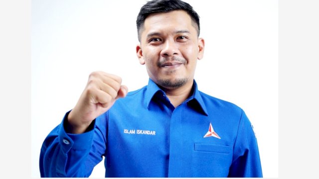 Ketua OKK DPC Partai Demokrat Kabupaten Jeneponto, Islam Iskandar (Int)