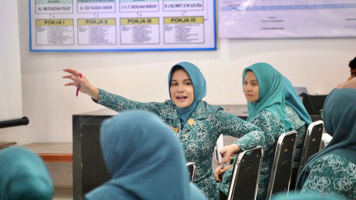 Gelar Rakor Pasca Supervisi, Priska Evaluasi 10 Program PKK 18 Kecamatan