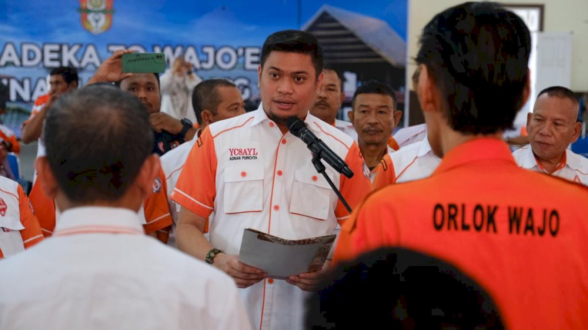 Adnan Harap Orari Lokal Wajo Jadi Contoh Bagi Daerah Lain