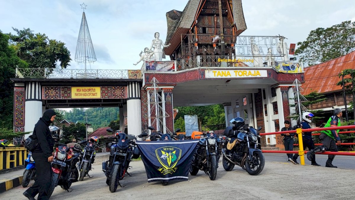Ratusan Bikers Berkumpul di Kota Bunga Malino pada Acara Gathering Nasional ke 8 MTRI