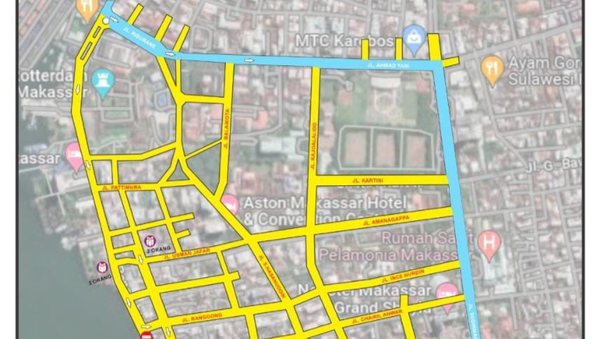 Dishub Makassar Rekayasa Lalu Lintas Jelang MNEK 2023, Ini Ruas Jalan yang Ditutup