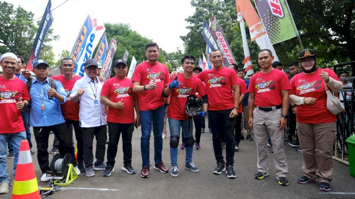 Bupati Adnan Hadiri Pembukaan Drag Bike 2023, Ajang Perkuat Hubungan Bersama Kodam XIV Hasanuddin