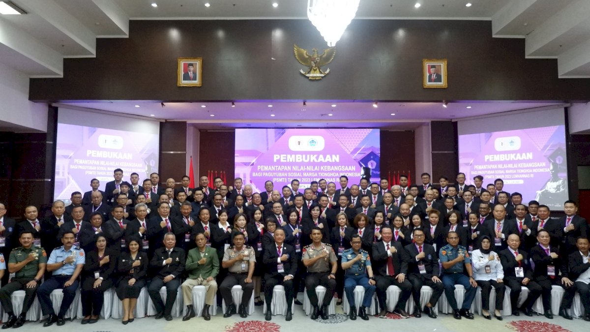 Wilianto Tanta Pimpin Pengurus PSMTI Ikut Kegiatan Pemantapan Nilai-nilai Kebangsaan